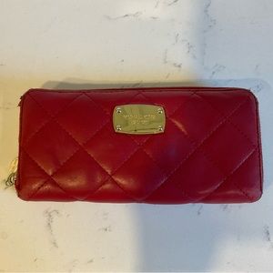 Michael Kors Wallet Dark Red